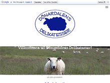 Tablet Screenshot of donardalen.se